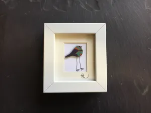 Bird- Framed Assemblage