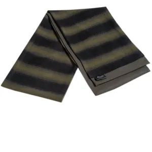 Black Green Mens Wool Scarf - Fashion neck scarf for winters