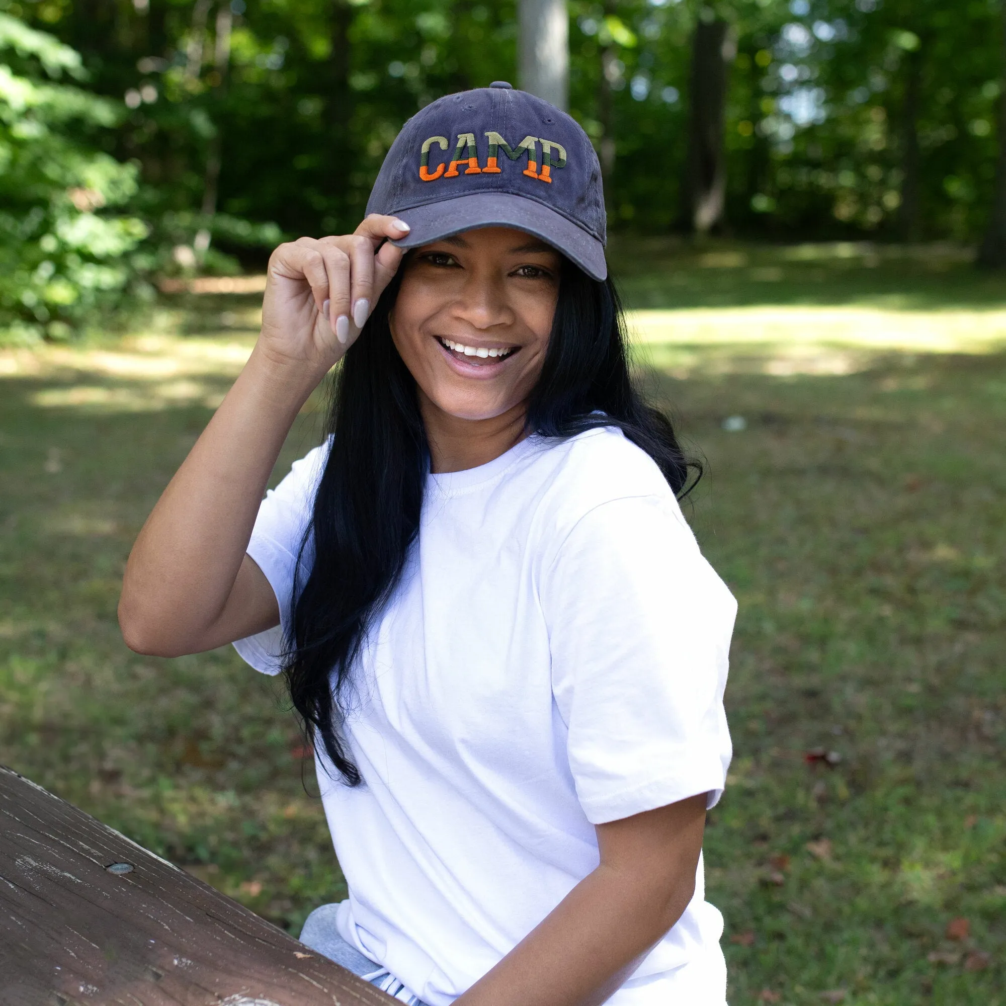 Camp Dark Gray Adjustable Hat