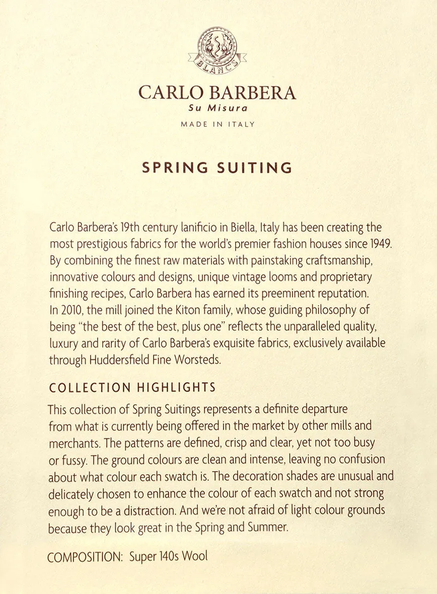 Carlo Barbera Wool Pants