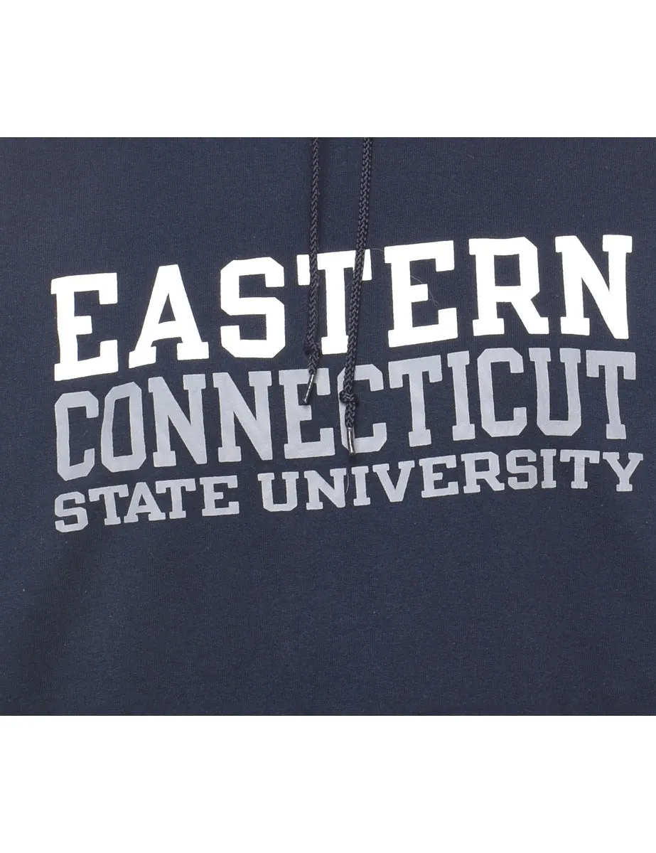 Champion Eastern Connecticut State University Printed Hoodie - M