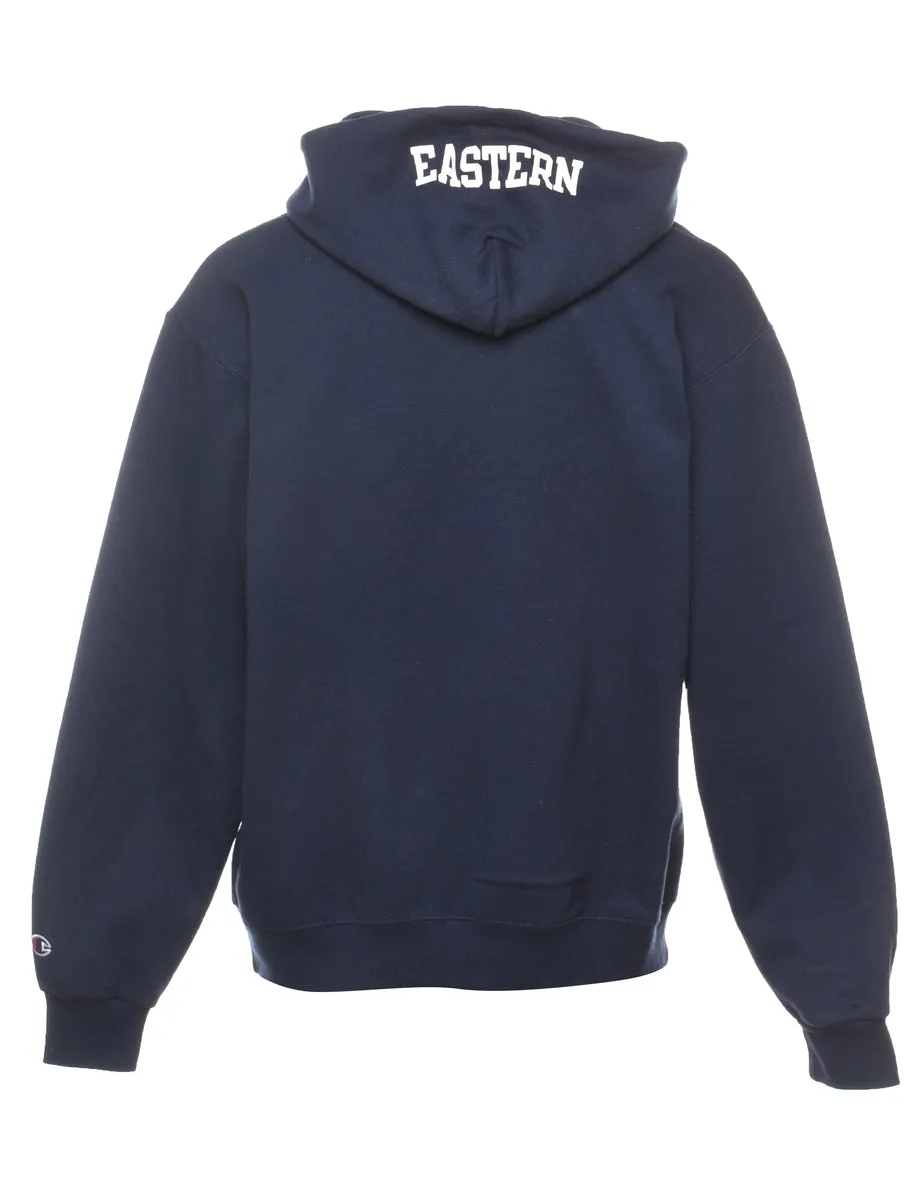 Champion Eastern Connecticut State University Printed Hoodie - M