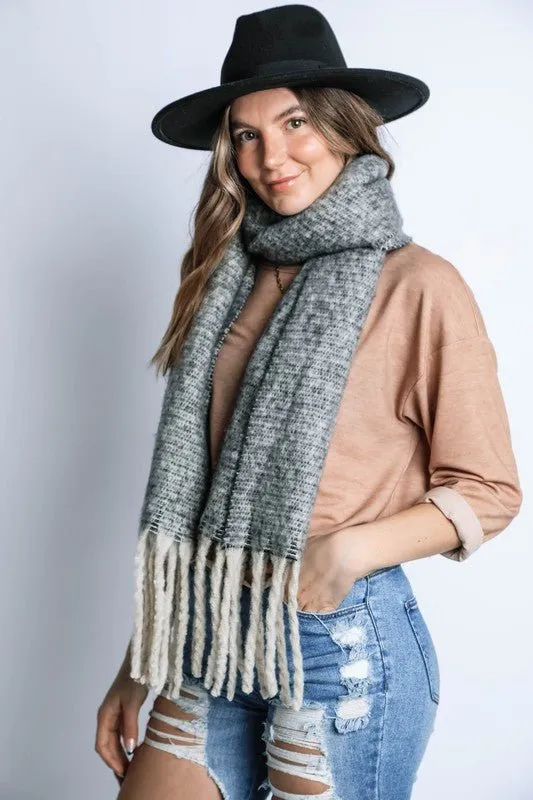 Cuddly Winter Long Fuzzy Scarf