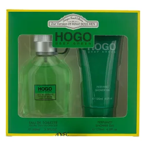 Designer French Collection Hogo Deep Green Eau de Toilette 2 Pieces Gift Set