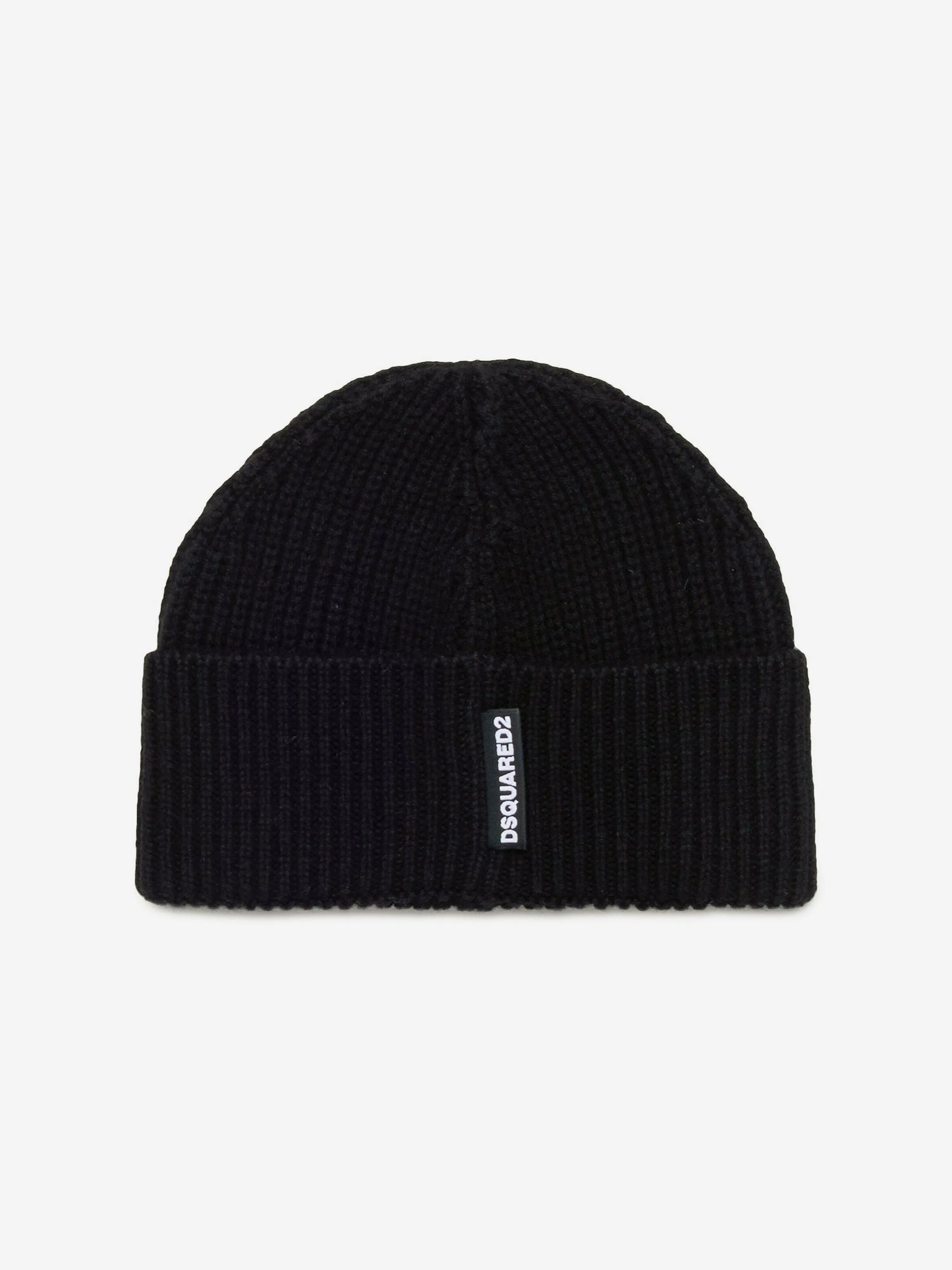 Dsquared2 Kids Icon Logo Beanie Hat in Black