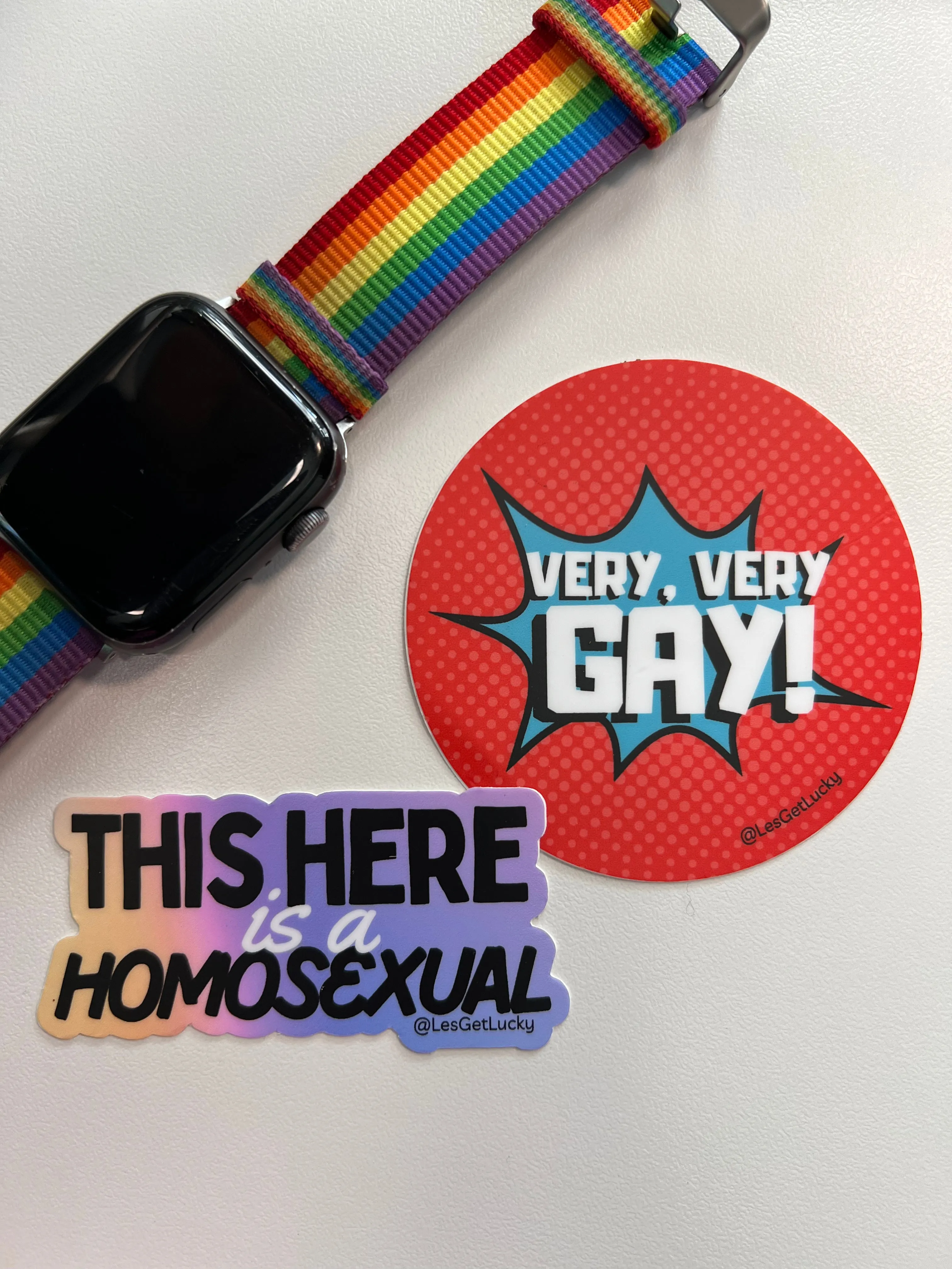 Gay Pride Sticker Mini Bundle | LGBTQ  Vinyl Stickers | Pride Accessories