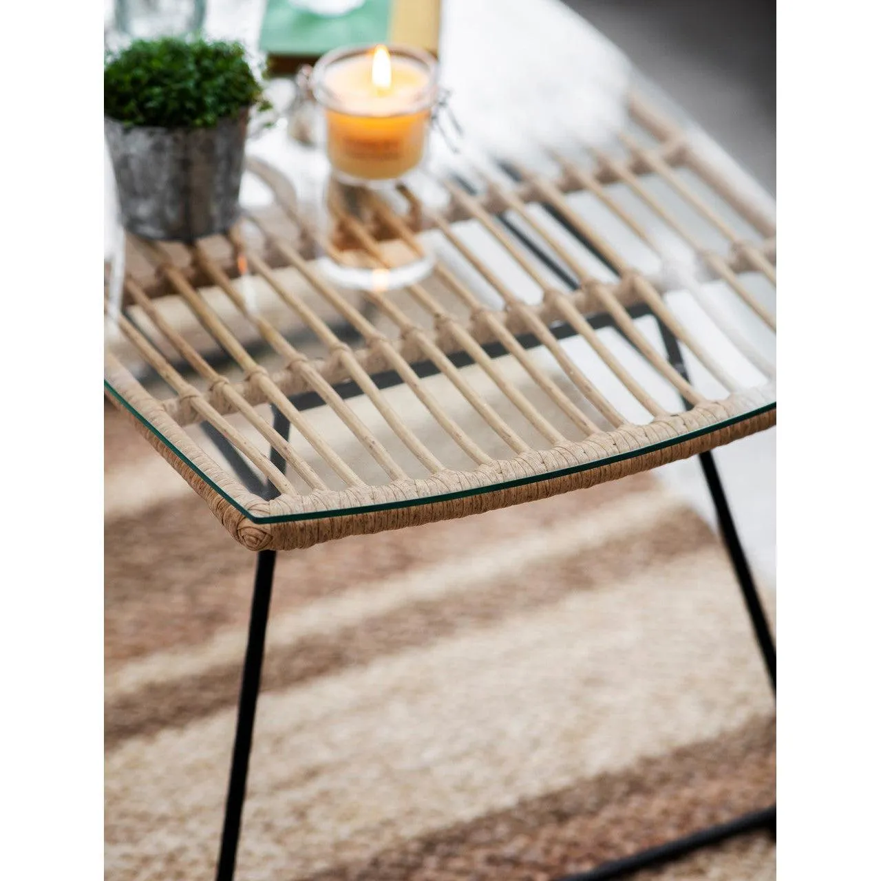 Hampstead Coffee Table - PE Bamboo