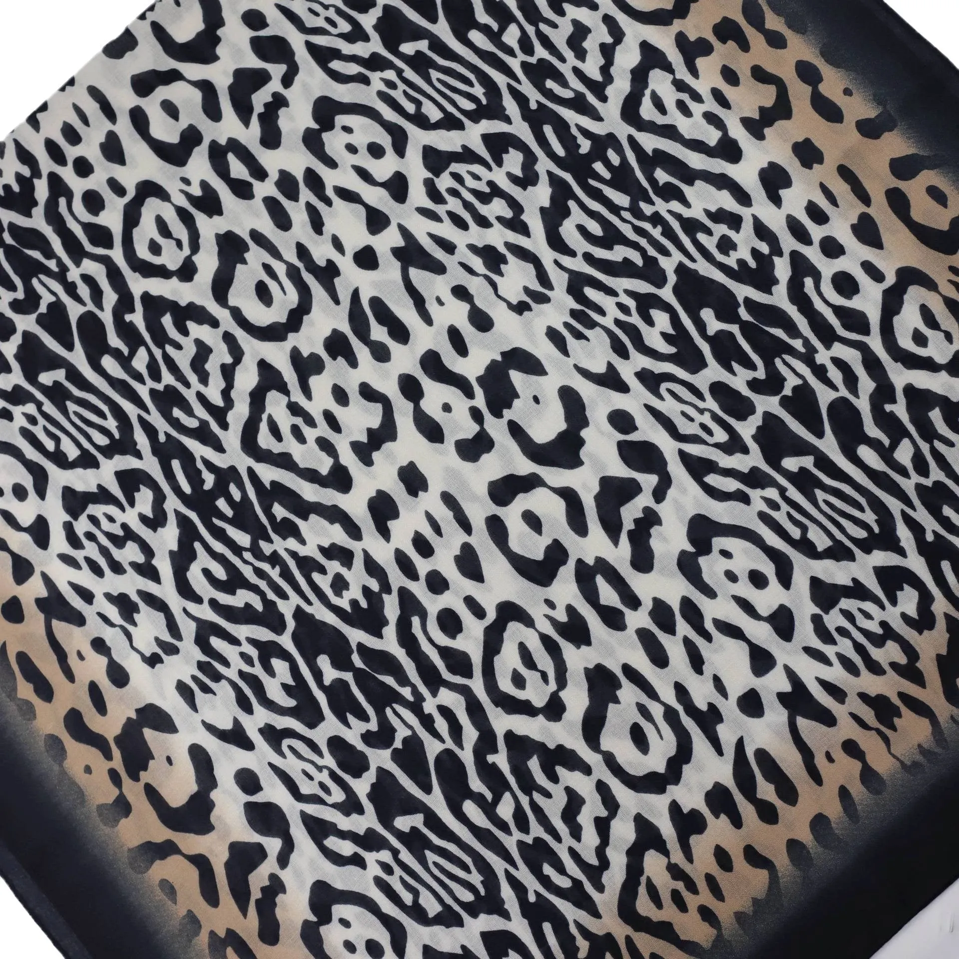 JY230610 Leopard print printed scarf