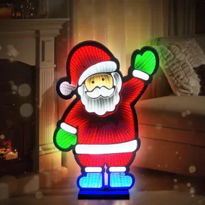 LED Infinity Santa Light (56cm)