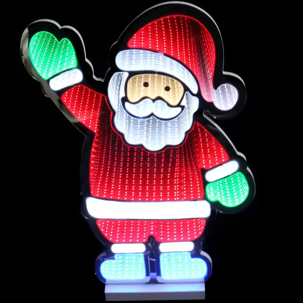 LED Infinity Santa Light (56cm)