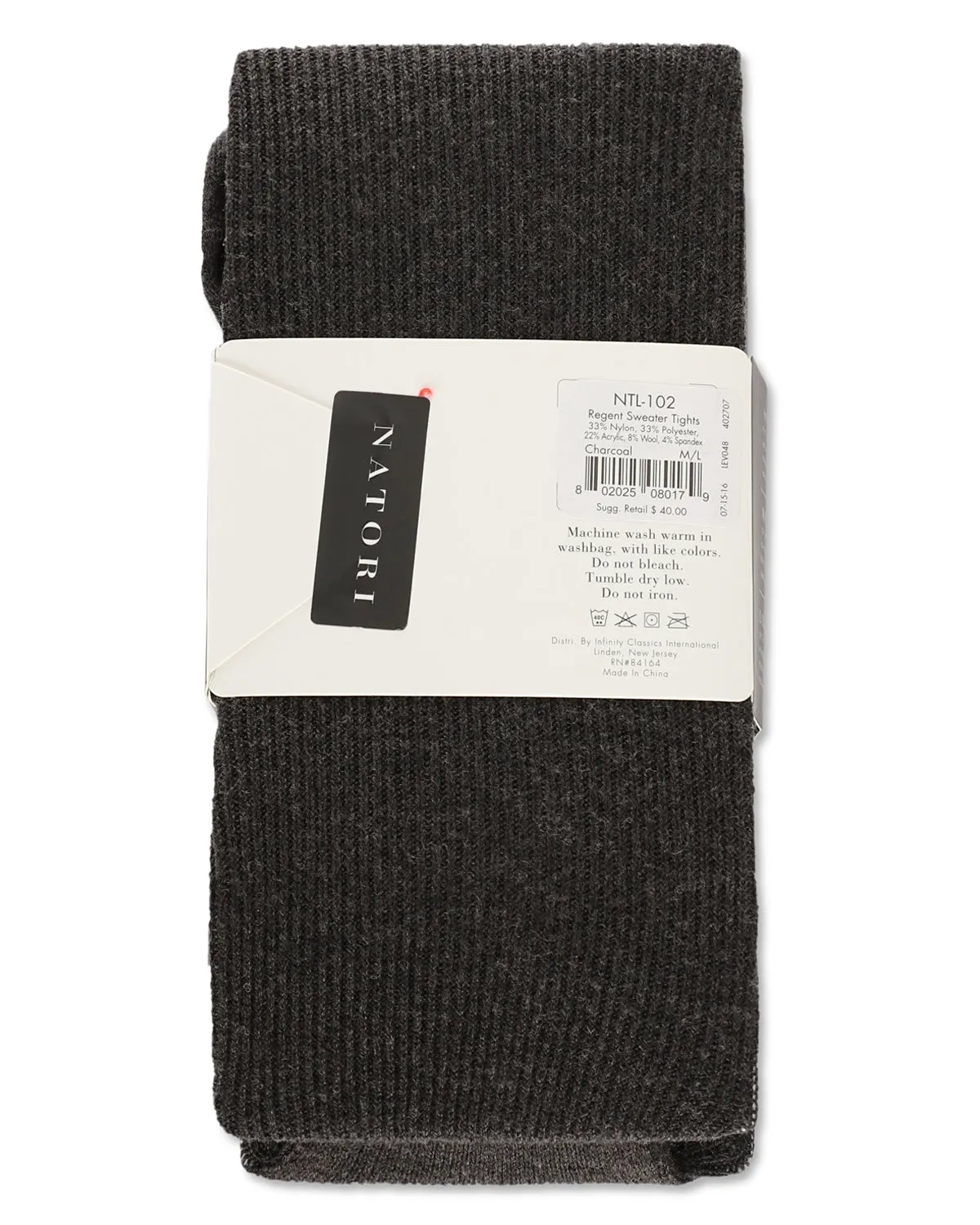 Natori Regent Rib Knit Sweater Tights