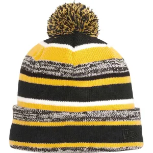 New Era Black/Gold Sideline Beanie