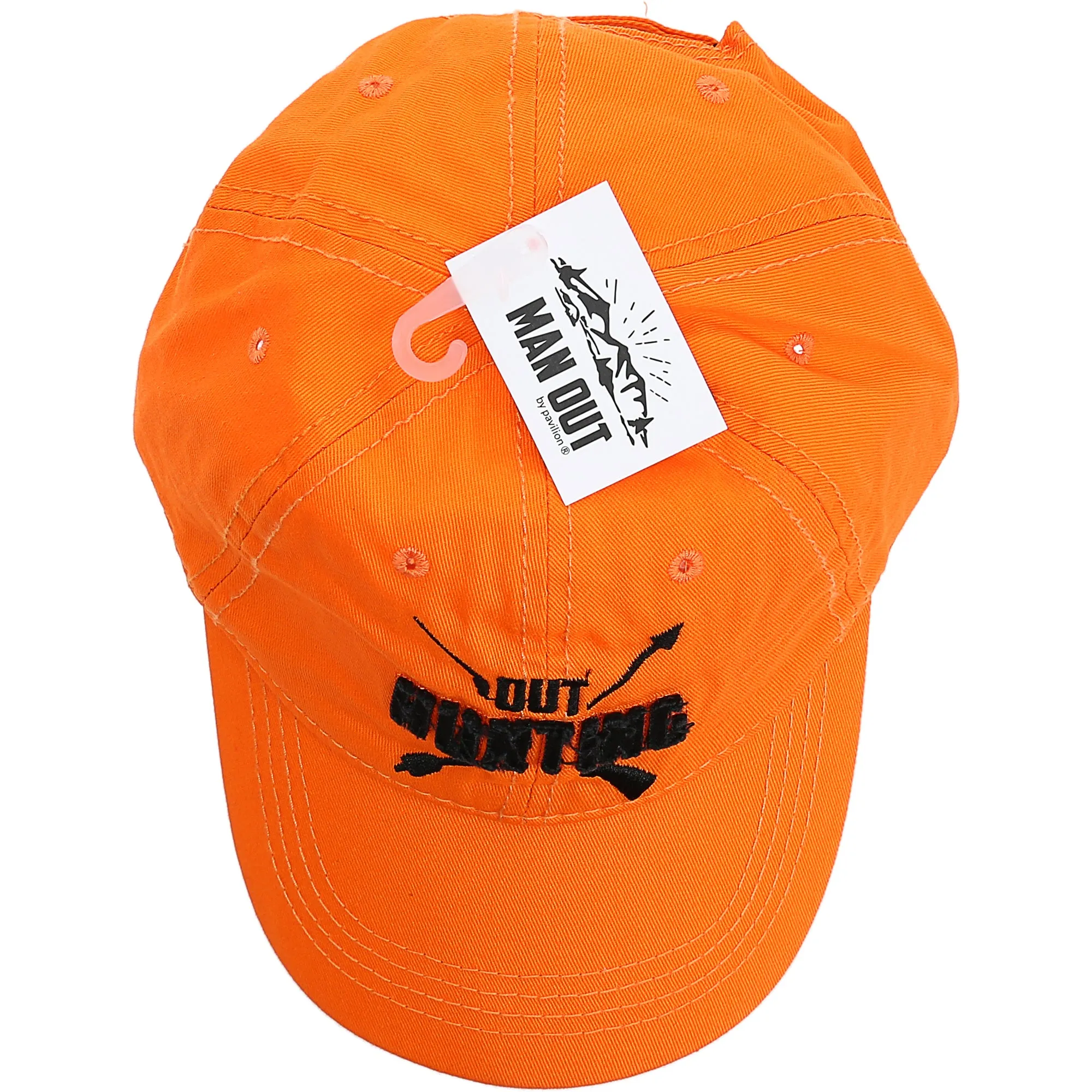 Out Hunting Orange Adjustable Hat