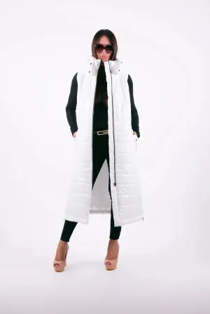 OXANA Sleeveless Puffer Jacket on SALE