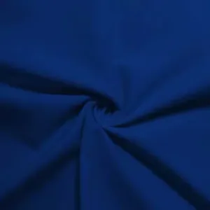 Ponte De Roma Jersey Knit Spandex Fabric / Royal Blue / Sold By The Yard