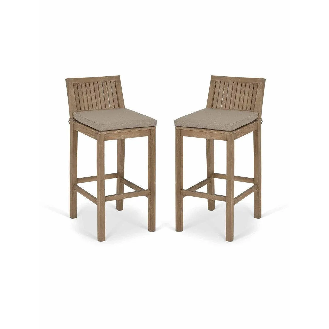 Porthallow Bar Stool | Set of 2 | Natural