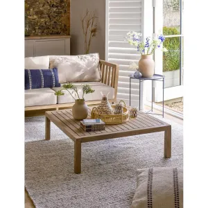 Porthallow Square Coffee Table | Natural