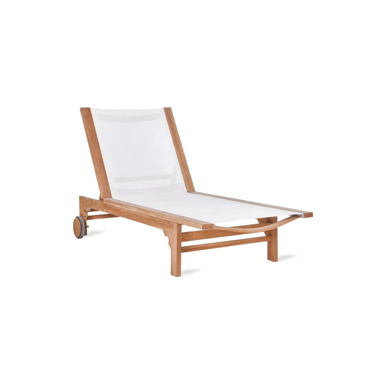 Porthmore Lounger - Teak and Textaline