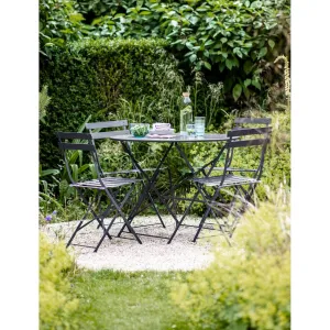 Rive Droite Bistro Set, Large in Carbon - Steel