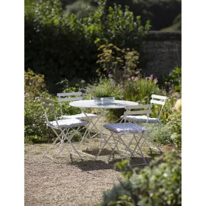 Rive Droite Bistro Set, Large in Clay - Steel