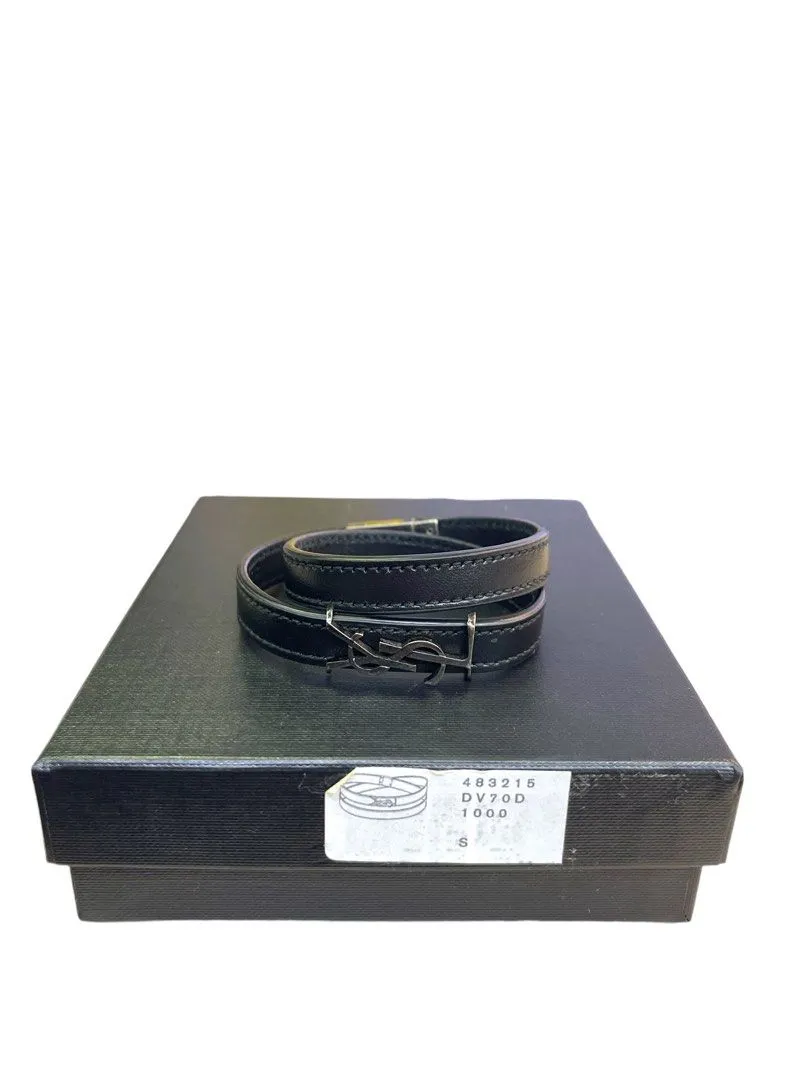 Saint Laurent  Leather Bracelet