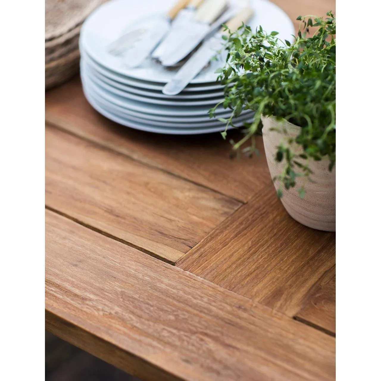 St Mawes Refectory Table, 10 Seater - Teak