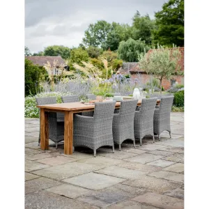 St Mawes Refectory Table, 10 Seater - Teak