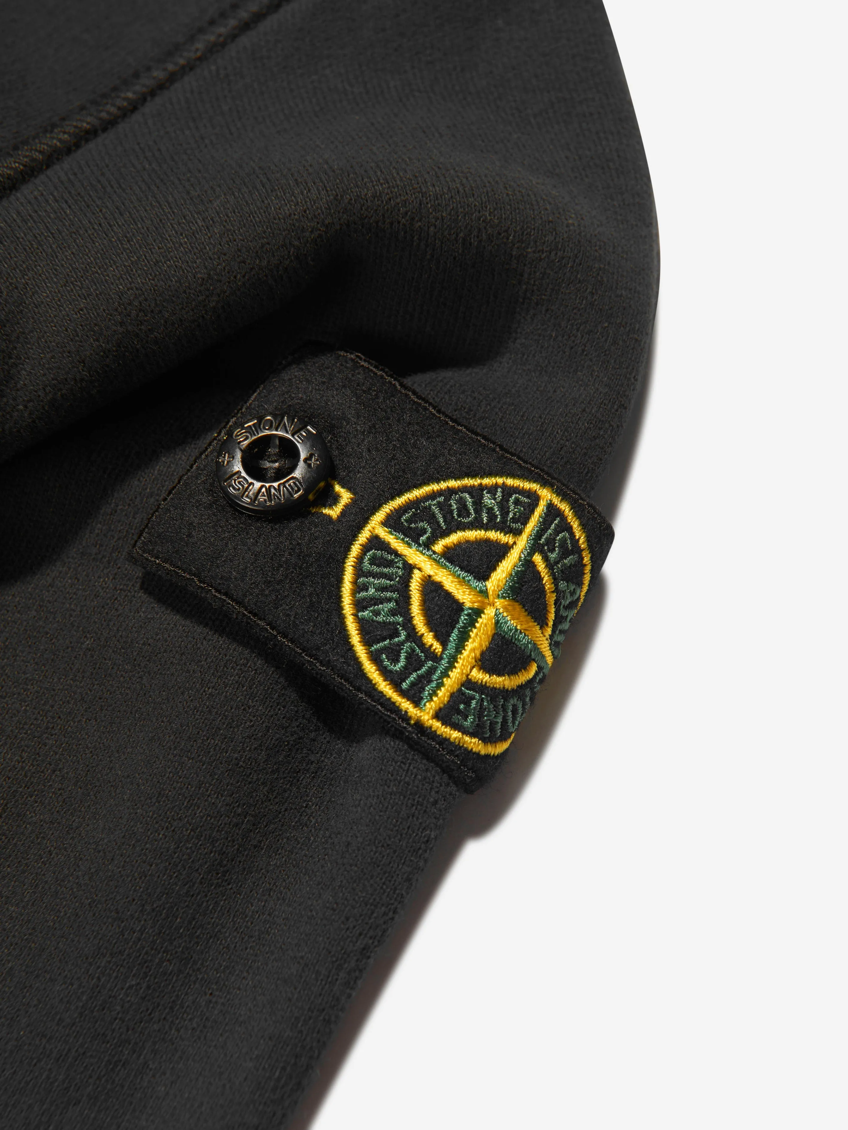 Stone Island Junior Boys Half Zip Sweatshirt