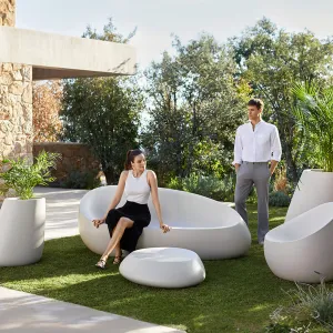 Stone Sofa - Modern Patio Furniture