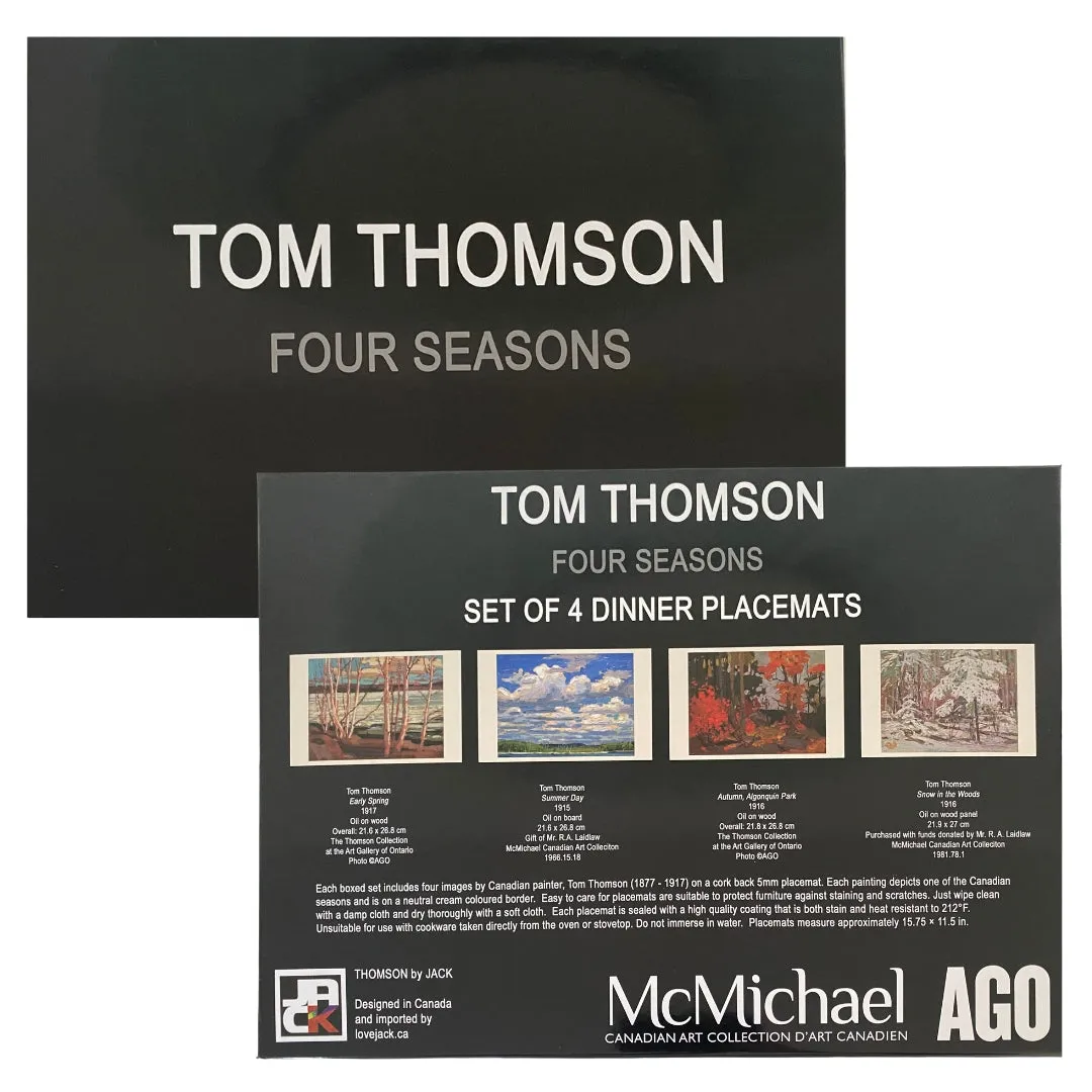 Tom Thomson Boxed Set of Dinner Placemats