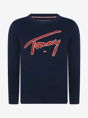 Tommy Hilfiger Boys Logo Sweater