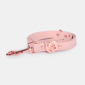 Valgray Splash Proof Dog Leash, Blush & Rose Gold, Medium to Extra Large