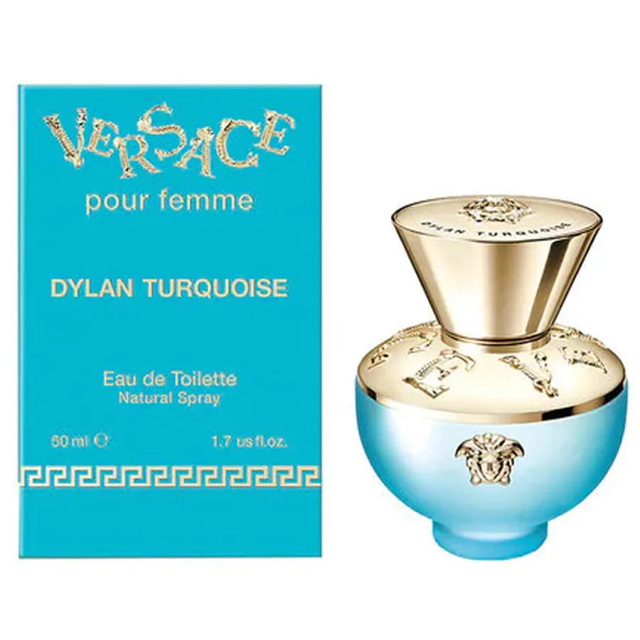 Versace Dylan Turquoise Eau de Toilette for Her (Various Sizes)